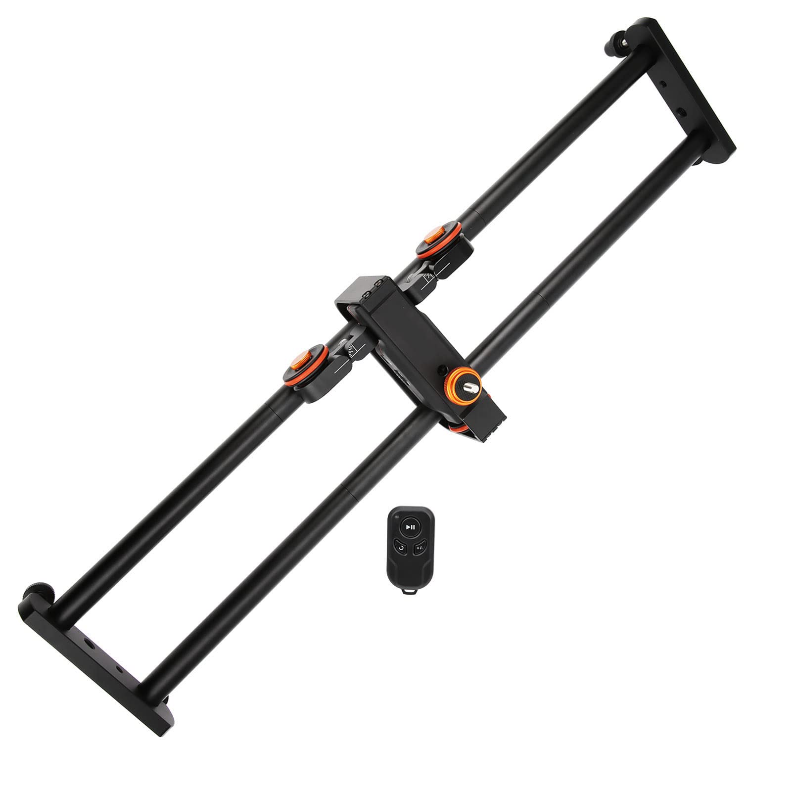 Carrello per Traccia Video della Fotocamera, Carrello con Cursore Regolabile per Fotocamera per la Fotografia di Filmati Video con Videocamera Stabile