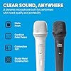 Carry-on Performer Dynamic Microphone Professional Vocal Dynamic Cardioid Handheld Microphone With ON/OFF Switch INC: 3M XLR to Jack Cable, Mic Clip, Soft Carry Case - Black #2