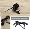 Be In Your Mind 10PCS 6mm Microphone Lapel Tie Clips Mini Portable Metal Mic Clamp Holder for Lapel Lavalier Microphone Replacment Fasteners Black #1
