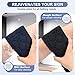 Exfoliating Back Scrubber with Handles, 38.5 Inch Double-Sided Back Exfoliator Body Scrub Towel, Exfoliating Washcloth Bath Tool for Use in Shower, Back Washer to Deep Clean Your Skin for Men & Women