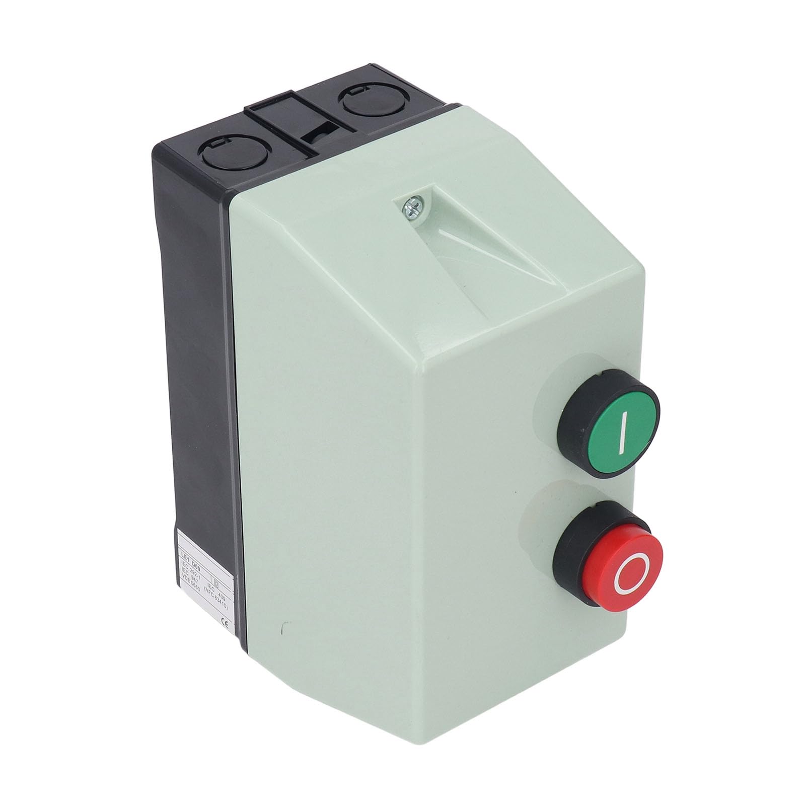 Dioche Démarreur de Moteur électrique Magnétique 1 Ph 120 V, Interrupteur étanche IP55 pour monophasé 220/230 V – 2,2 KW avec Protection Contre Les Surcharges, Facile à Utiliser, adapté aux