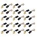 Aexit 14 Pairs Mounts & Accessories 41x17x11x6mm Carbon Brushes Power Tool for Electric Hammer Accessories Drill Motor