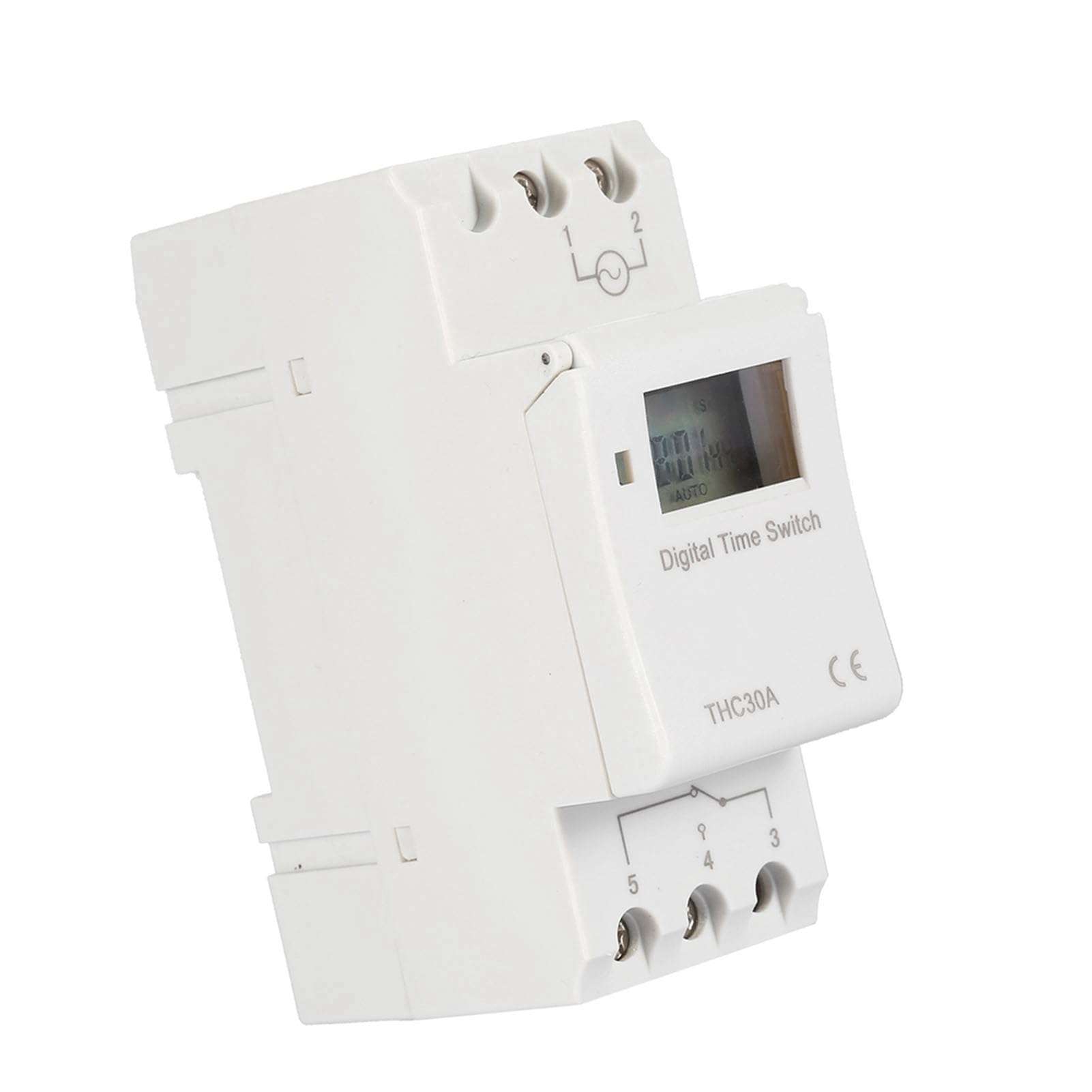 AC-DC Programmable Timer Switch Digital LCD DIN RAIL Time Relay 30A(220V)