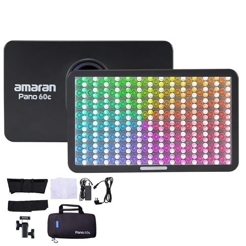 Image of Amaran Pano 60c RGBWW 60W Portable LED Video Panel Light