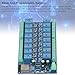 16 Channel Relay Module, -WROOM-32E WiFi BLE DC 5-12V Input 16 Relay Output Board for Smart Home Automation IoT Control and Secondary Development