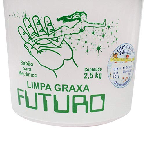 Limpa Graxa Desengraxante em Pasta Gel Futuro 2,5kg Futuro Gl001b