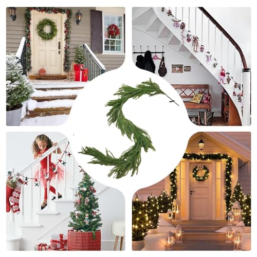 Couronne de Noël imperméable et résistante toutes saisons - 7