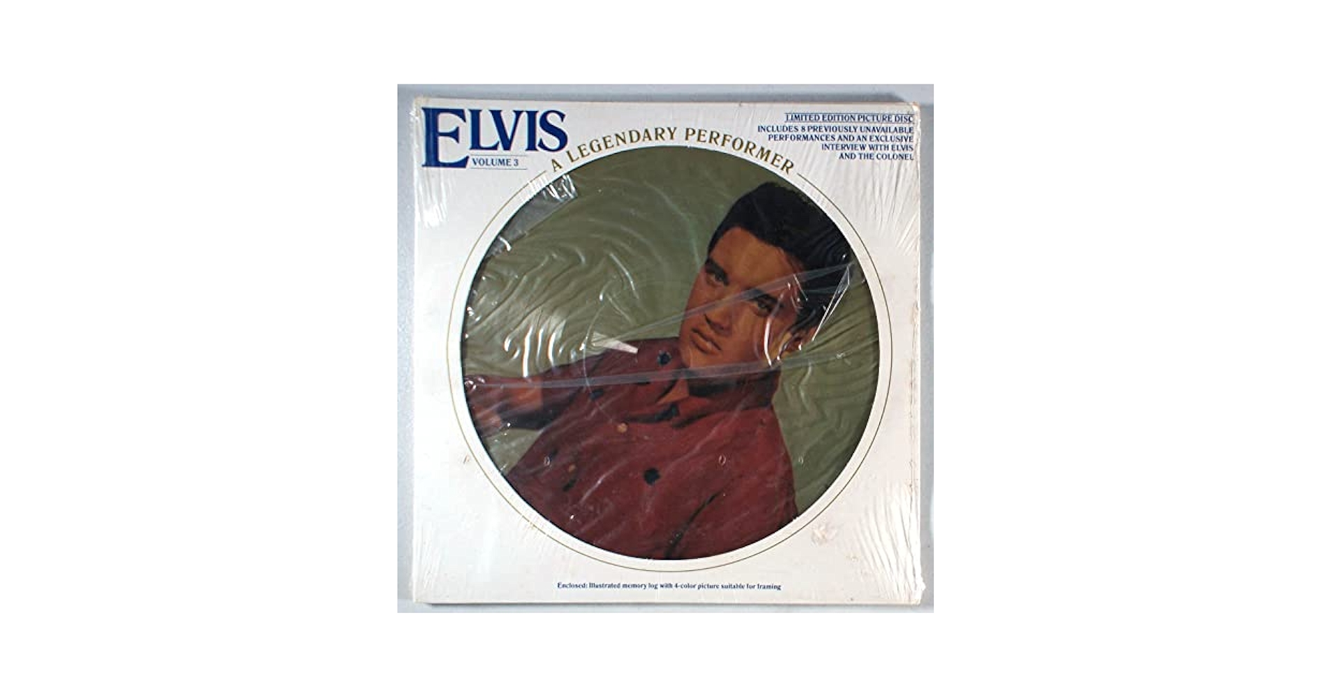 Amazon.com: A Legendary Performer Volume 3 PICTURE DISC: CDs