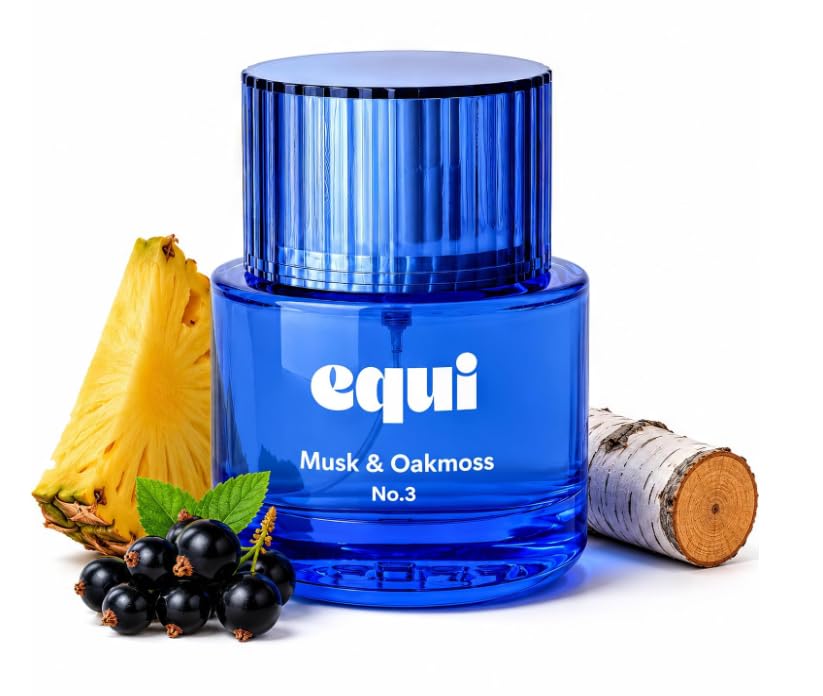 Equi Musk & Oakmoss Eau de Parfum Inspired by Creed Aventus, Scent for Men | Long-Lasting Impression EDP for Men & Women, Made in the USA with Clean Ingredients, Designed in Paris, 40 ml / 1.35 fl oz