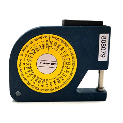 Hfs (R) Thickness Gage Dial Micrometer Caliper Scope Sheet Paper (0.5"X0.001" Mechanical) #TOP4