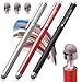 Produktbild The Friendly Swede Touchpen 3 Stück Hybrid Stylus - Touchscreen Eingabestift mit austauschbarer Mikrofaserspitze für Handy, Tablet (Rot, Silber, Schwarz)