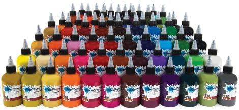 Starbrite 75 Color Complete Tattoo Ink Set 1oz, Starbrite Tattoo Ink