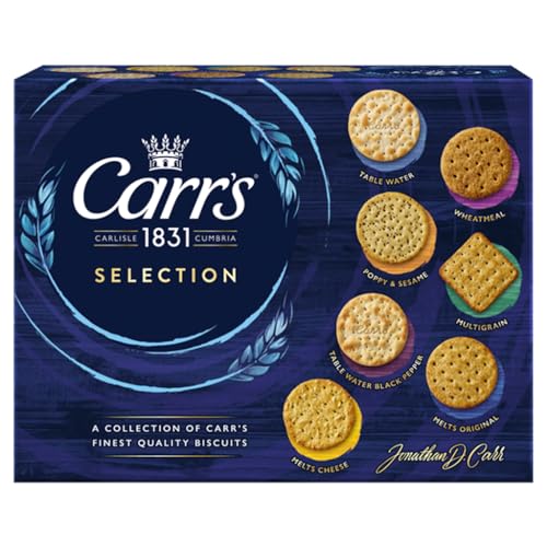 Carr's Selection Assortment Crackers, 200 g (Pack of 1)