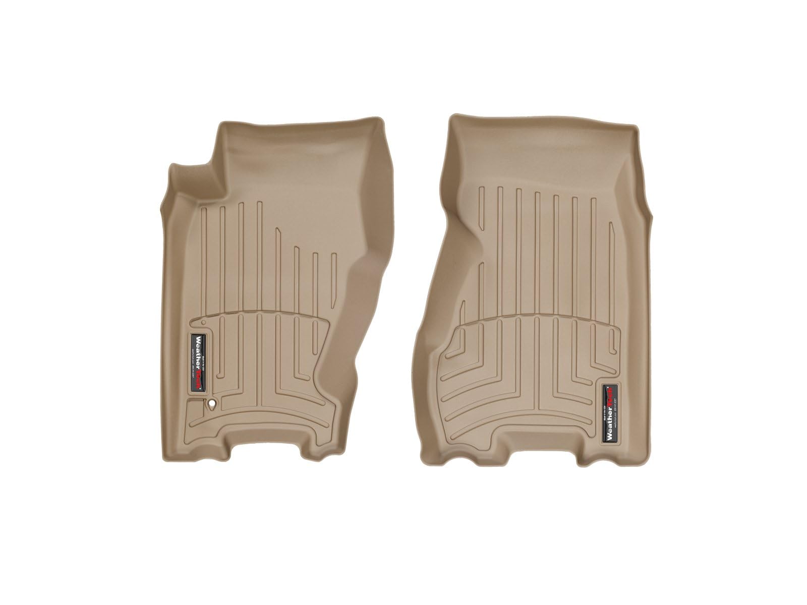 WeatherTech Vloermatten compatibel met: Jeep Grand Cherokee WJ 1999-04 | Beige | 2de rij
