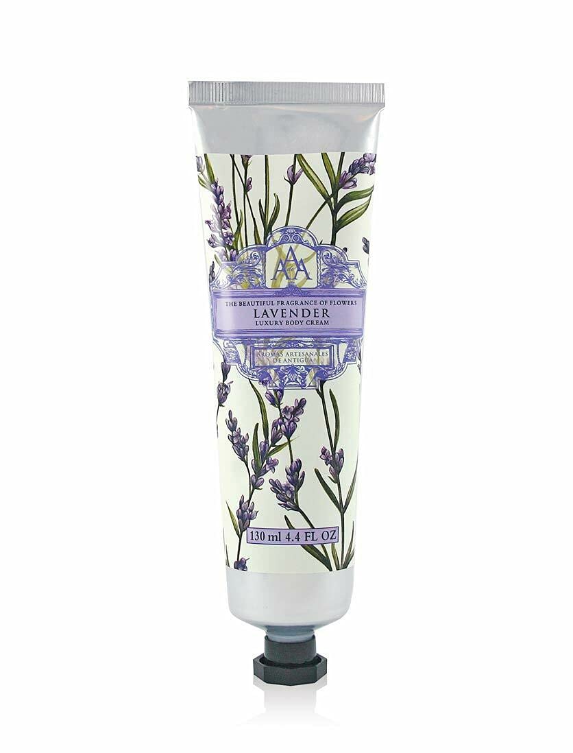 AAA Floral - Lavender - Luxury Body Cream, Enriched with Shea Butter - 130 ml / 4.4 fl oz
