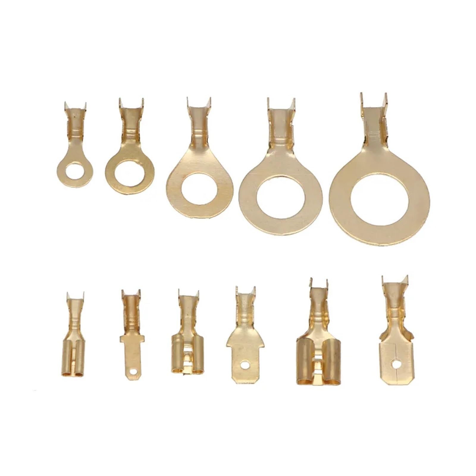 Kit d'assortiment de 750 cosses à M3-M10, cosses à œillet, cosses à 2,8/4,8/6,3 mm, connecteurs à Non isolés à Monter soi-même