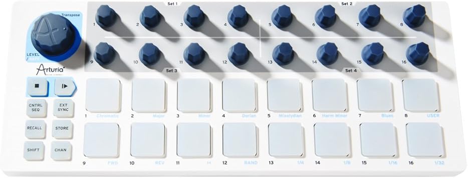 ARTURIA Arteria Portable Pad Controller Sequencer BeatStep