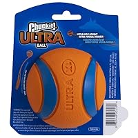 Chuckit! – Ultra Ball XLarge – Robuster und vielseitiger Ball für große Hunde – Schwimmt auf der Wasseroberfläche – Kompatibel mit Launchern – 8,5 cm Durchmesser, Mehrfarbig – Ansicht 9
