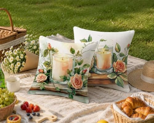 Housse coussin en lin de qualité supérieure avec fermeture éclair dissimulée 55x55cm
