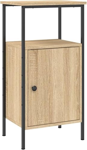 vidaXL Nachttisch Sonoma-Eiche 41x31x80 cm Holzwerkstoff