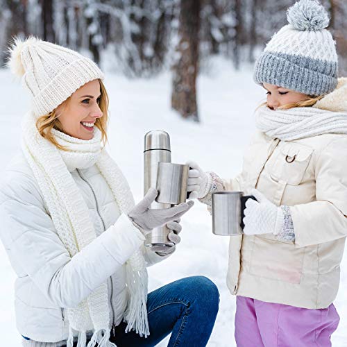 Best Stainless Steel Coffee Thermos, Bpa Free, New Triple Wall Insulated, Hot Water & Cold Drinks For Hours, Perfect For Biking, Backpack, Camping, Office Or Car (17 Oz/500Ml) #TOP6