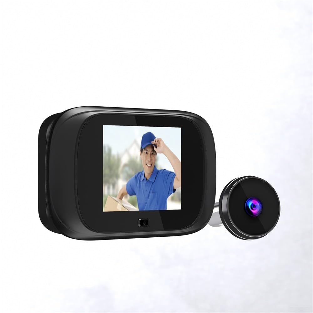 Spioncino digitale per porta, con schermo LCD HD da 2,8 pollici, obiettivo grandangolare da 100°, adatto per porte di spessore 35-110 mm