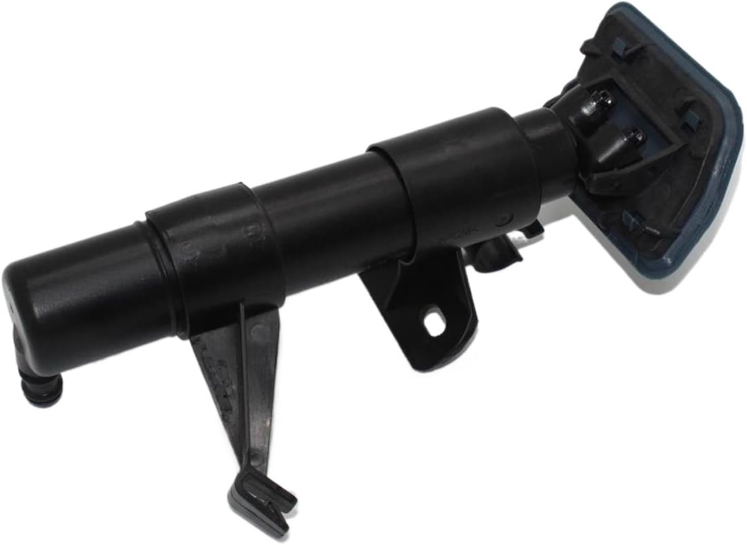 Left Side Compatible with VW Touareg 2007 2008 2009 2010 2011 Car-Styling Headlight Washer Lift Cylinder Spray Nozzle Jet + Cover Cap