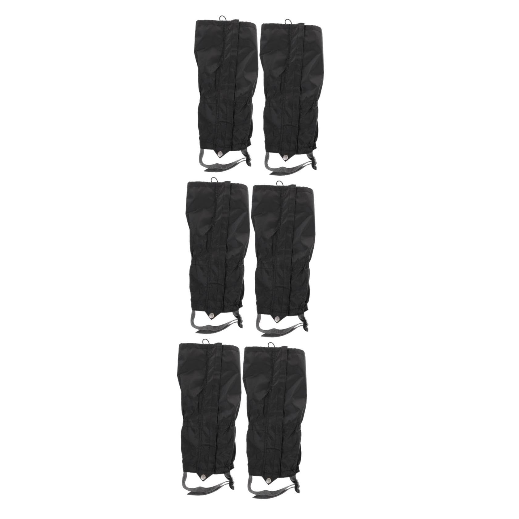 Guêtres Imperméables pour Randonnée Protège Jambes Gaiters Thermiques Ajustables pour Activités Plein Air