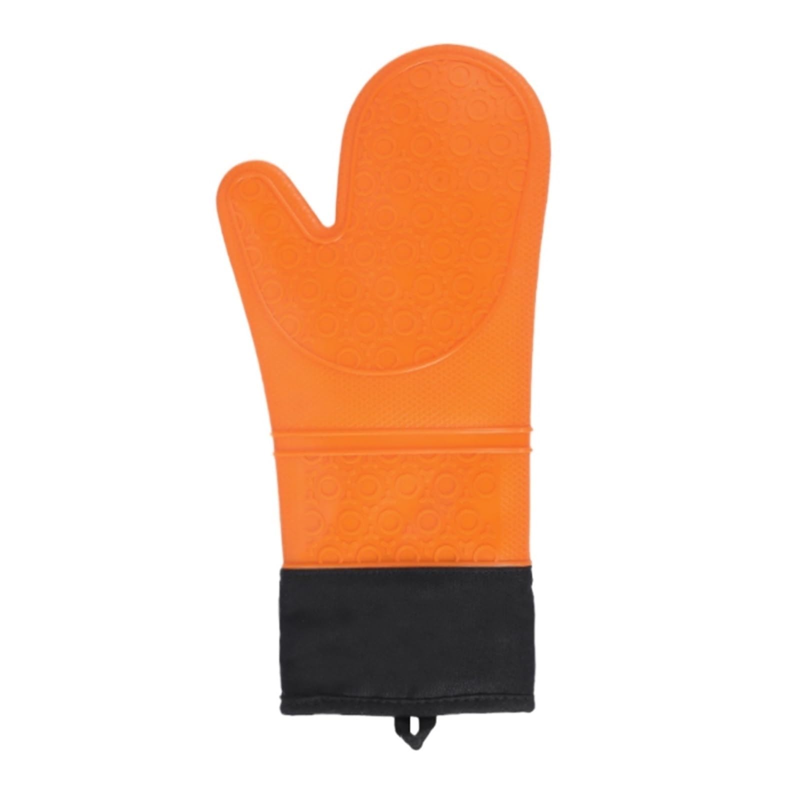 Rękawice do Pieczenia, 1 Para Silikonowych Rękawic Kuchennych Odpornych Na Ciepło Do Grilla W Kuchence Mikrofalowej I Pieczenia Idealne do Gotowania(Orange-OY pattern)