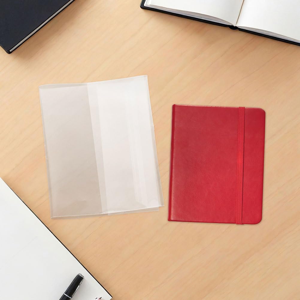 SHINEOFI 40 copertine trasparenti per libri: custodie in plastica per quaderni A4 - Protezione universale impermeabile per libri di testo, diari e agende giornaliere