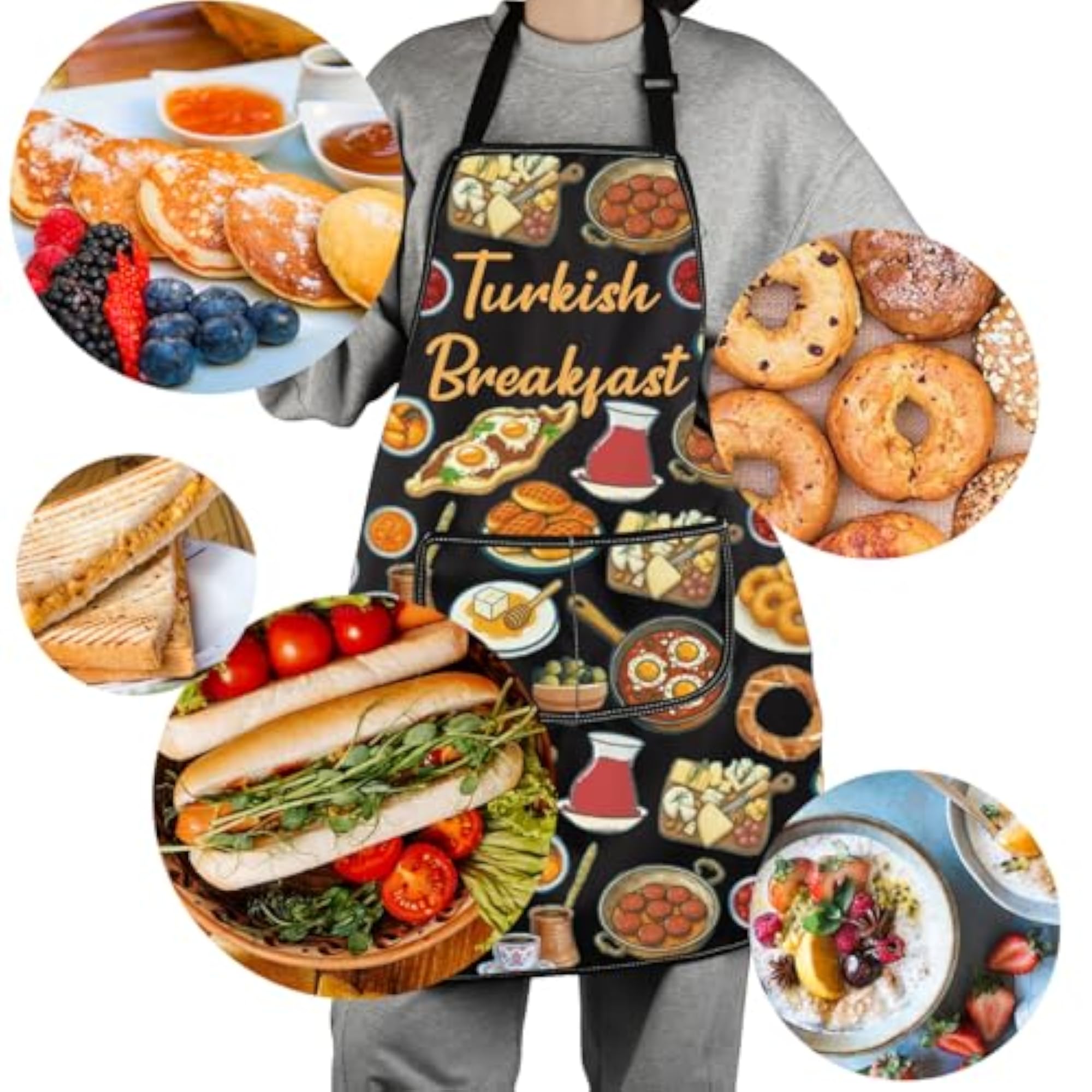 Funny Brunch Gift Turkish Breakfast Apron