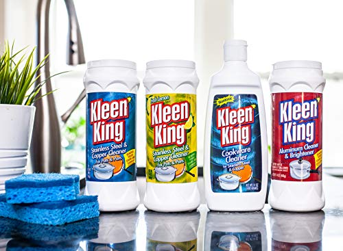 Kleen King 4 Pk, Stailess Steel & Copper Cleaner For Pots & Pans, 14 Oz #TOP7