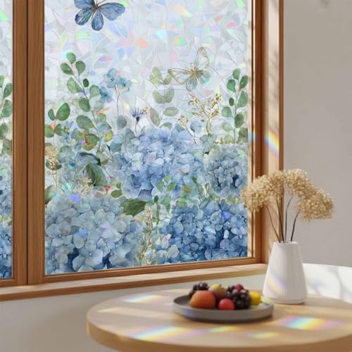 Película decorativa para ventana 19.6 x 39.3 pulgadas 2 pcs miniatura 2