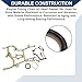Hihaha Engine Timing Cover Gasket Set TCS46156 for Chevrolet Cruze 2011-2015 Chain Case Cover Gasket Long-lasting Sealing Rubber,Metal 1 Set Yellow,Black