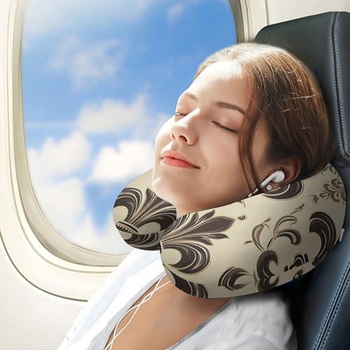 Almohada espuma viscoelástica 30 cm x 25 cm para viaje miniatura 3