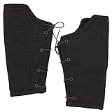Armory Replicas Medieval Padded Cloth Bracers - Black