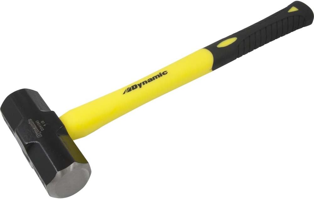 Dynamic Tools D041043 Sledge Hammer with Fiberglass Handle, 10 lb