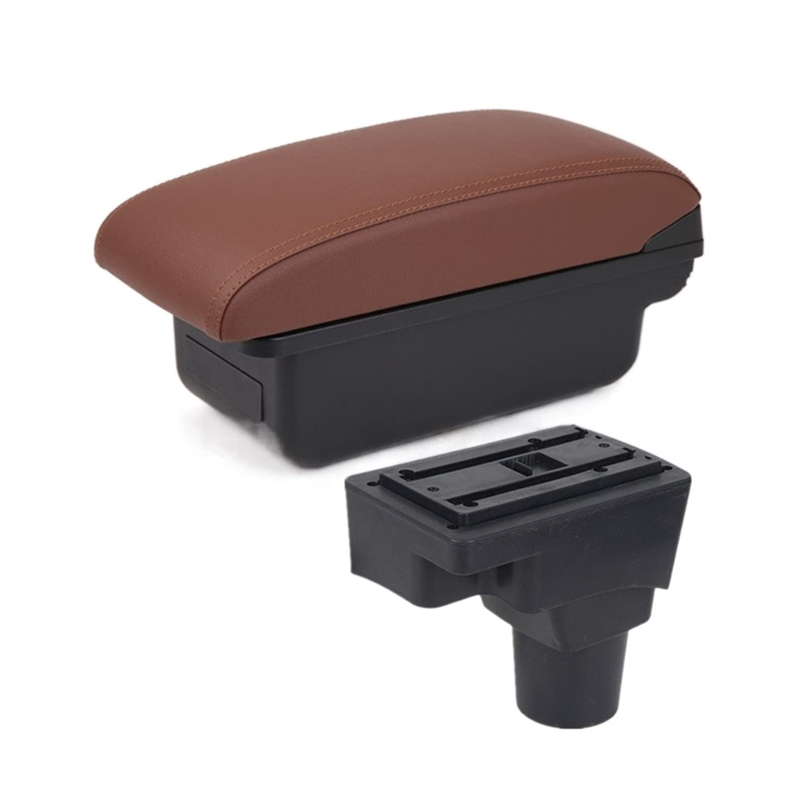 Baiqimv For Chevrolet For Aveo For Sonic For Lova T250 T300 Car Armrest Box Central Storage Box Interior Storage Box Parts USB(A1 No USB)