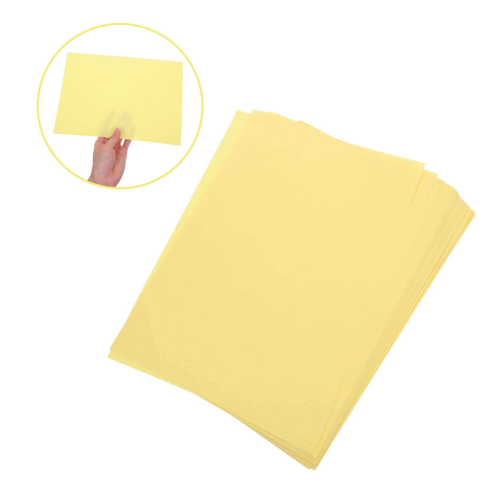 200 Pezzi Carta Carta Multifunzione per Stampanti e Fotocopiatrici Superficie Liscia per Nitida e Scrittura per Ufficio Report e Progetti Creativi
