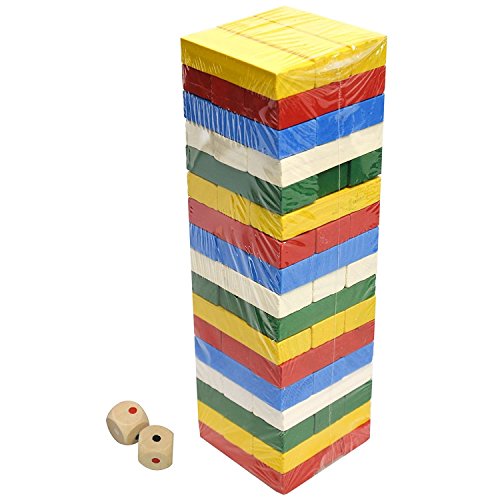 Coloured Wooden Blocks by iMustbuy