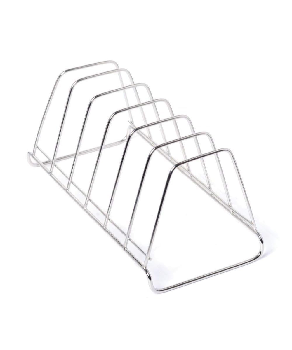 Steeliness Steel Dish Rack Plate Stand For 6 Layer Table Stand, Plates Holder Kitchen, Kitchen Rack, Stainless (Pack Of One, Nhspcountertop, Floating Shelves) — Amazon image 3