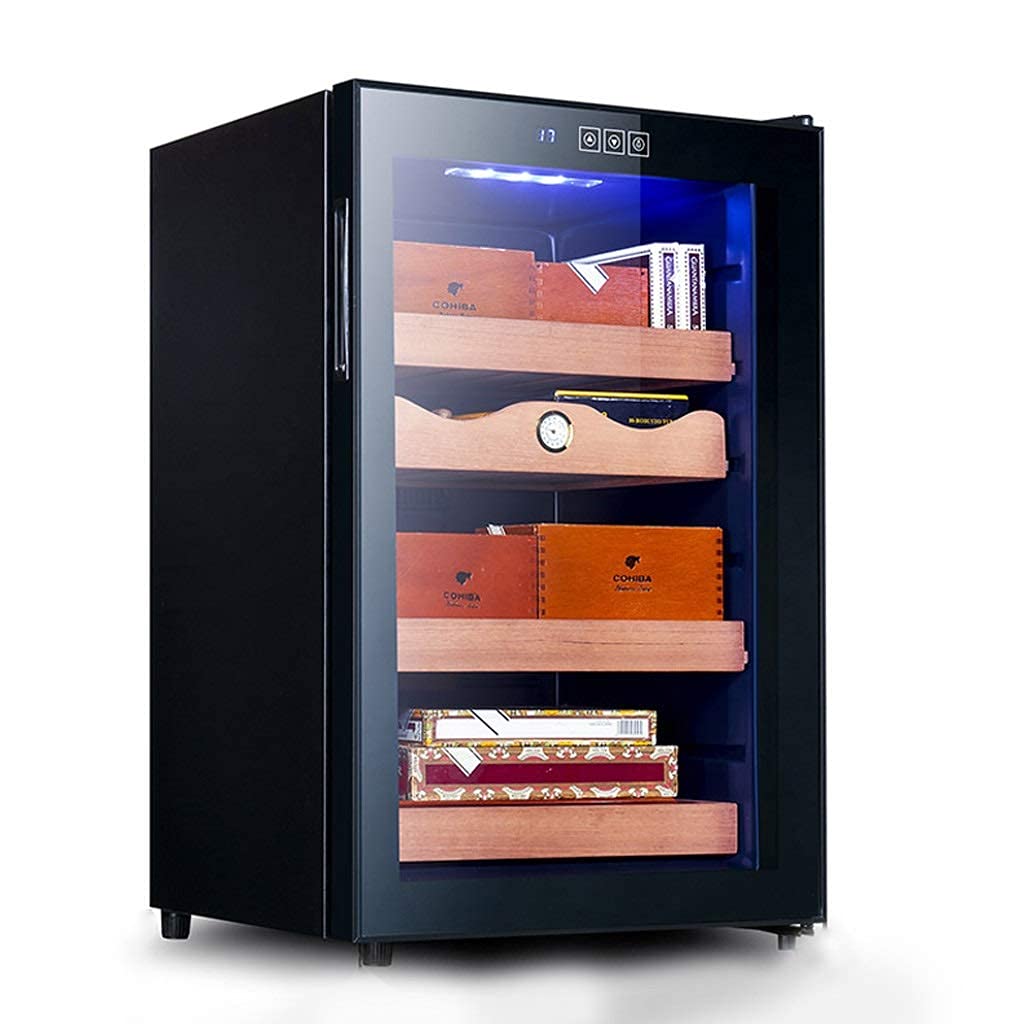 Cigar Cabinet Constant Temperature Cigar Household Cigar Office Cedar Wood Shelf