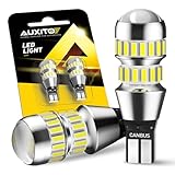 AUXITO T16 LED バックランプ 爆光 4倍明るさUP バックランプT16バックライトT16 / T15 4014 LED 42連 24ヶ月保証 12V 無極性 ホワイト 後退灯 バックライト 50000時間以上寿命 (2個セット)