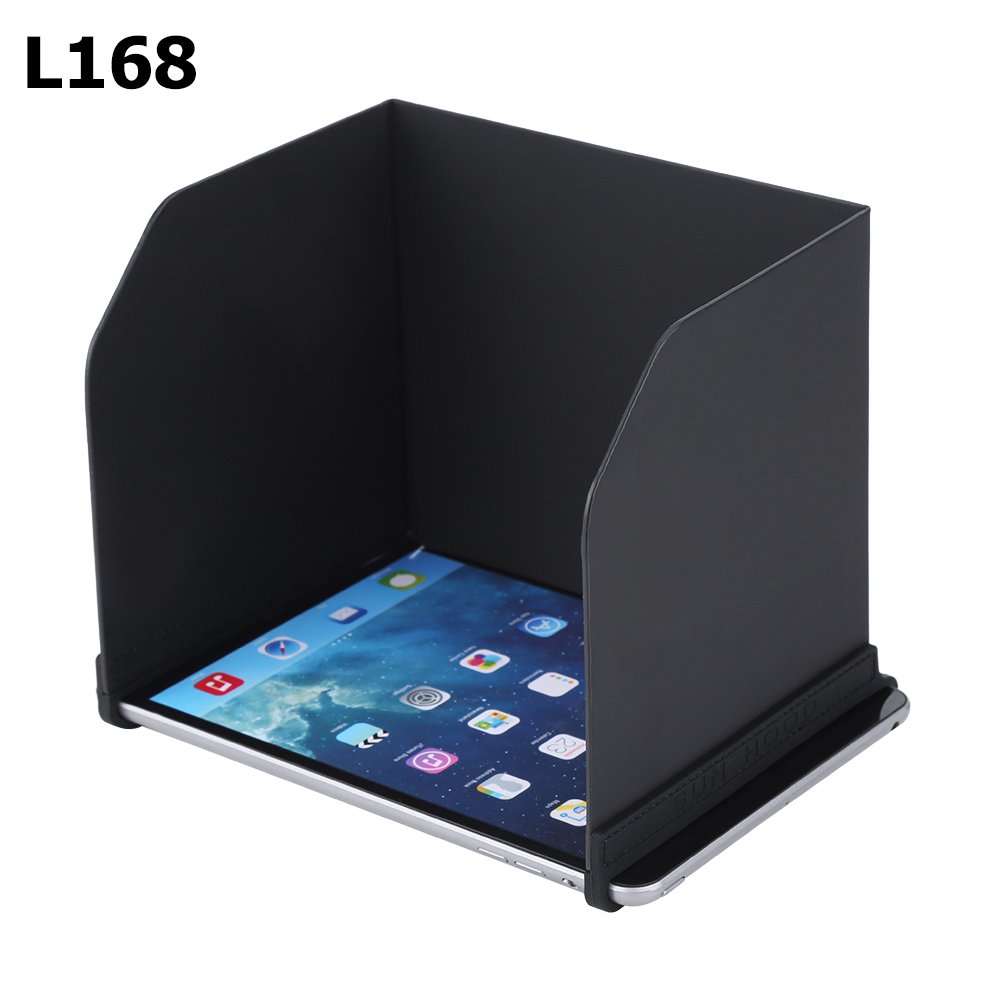 Télécommande Cagoule, 4 Types Télécommande Contrôleur Moniteur Téléphone Sun Hood Couverture Tablette Accessoire Parasol pour Drone(L168)