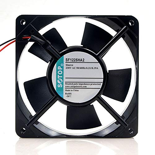 12cm 230V 17W 12025 SF1225HA2 Thermostat Cabinet Refrigerator Cabinet Fan