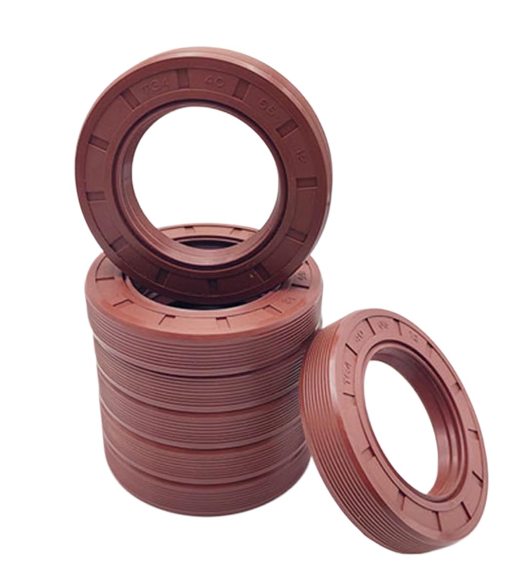 2 Stück TG4 Skelett-Öldichtung, Viton, 40 x 56 x 12 mm, 40 mm ID, 12 mm Breite