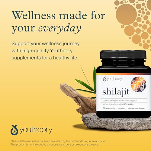 Image of Youtheory Shilajit Advanced Capsule 90 Vegetarian Capsules