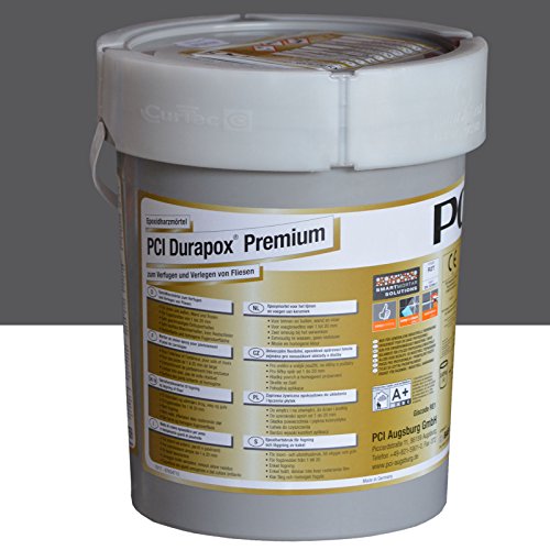 Mortier de résine réactive PCI Durapox Premium anthracite 5 kg contre les joints encrassés