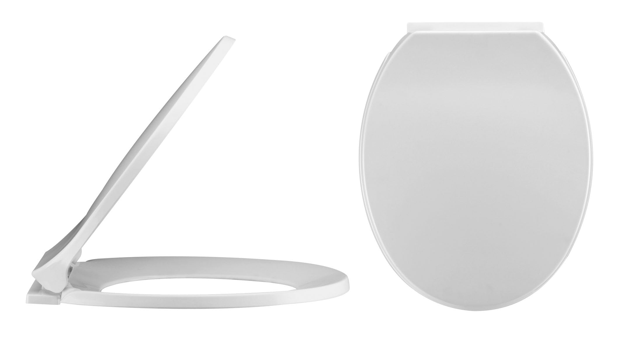 Balterley White Standard Round Bottom Fix Soft Close