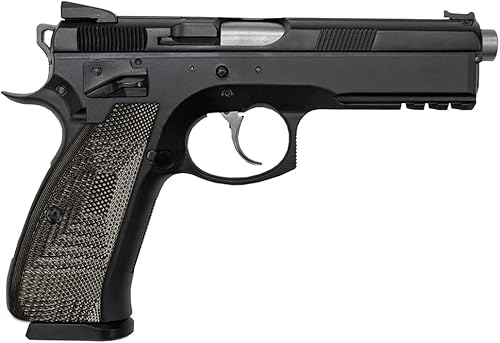 Miniatura 3 de Cool Hand Empuñaduras G10 para CZ 75 tamaño completo, CZ 75 SP-01 táctico, CZ 75B BD, Shadow 2, tornillos de agarre de pistola incluidos, estilo de